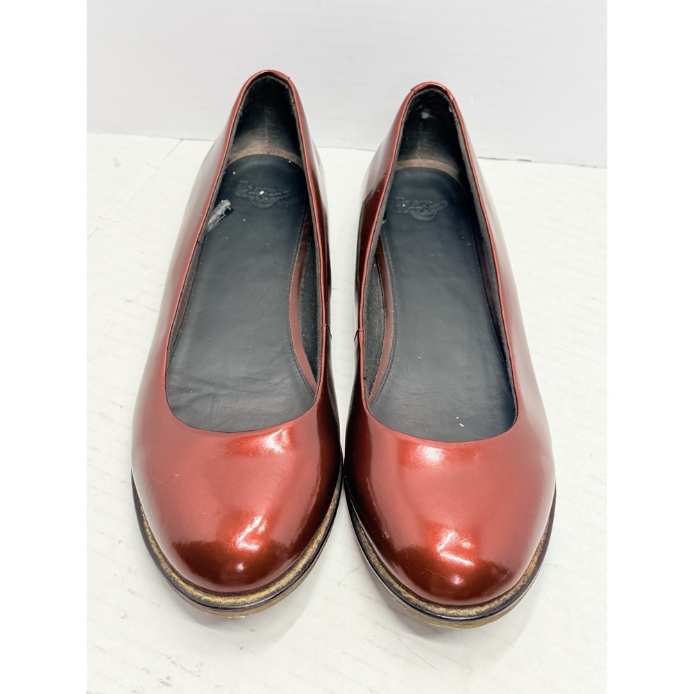 Dr. Martens Marie Ballet Flats Women's US 10 Cherry Red Patent Leather